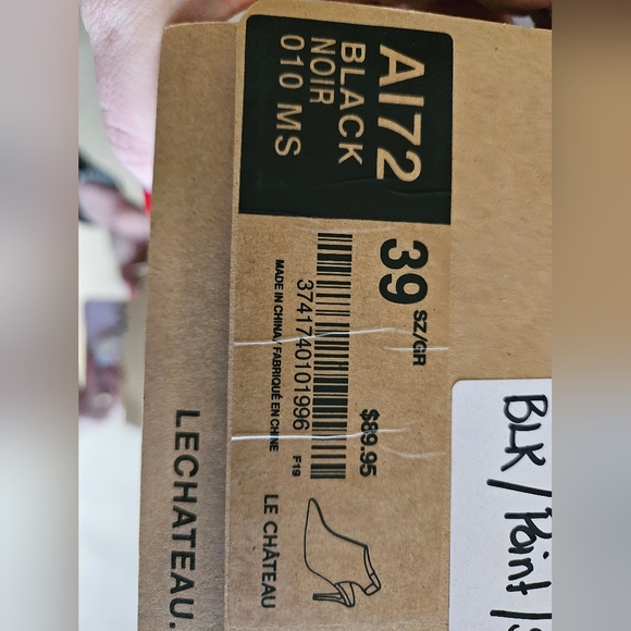 New Le Chateau blk Sling backs - Picture 4 of 5